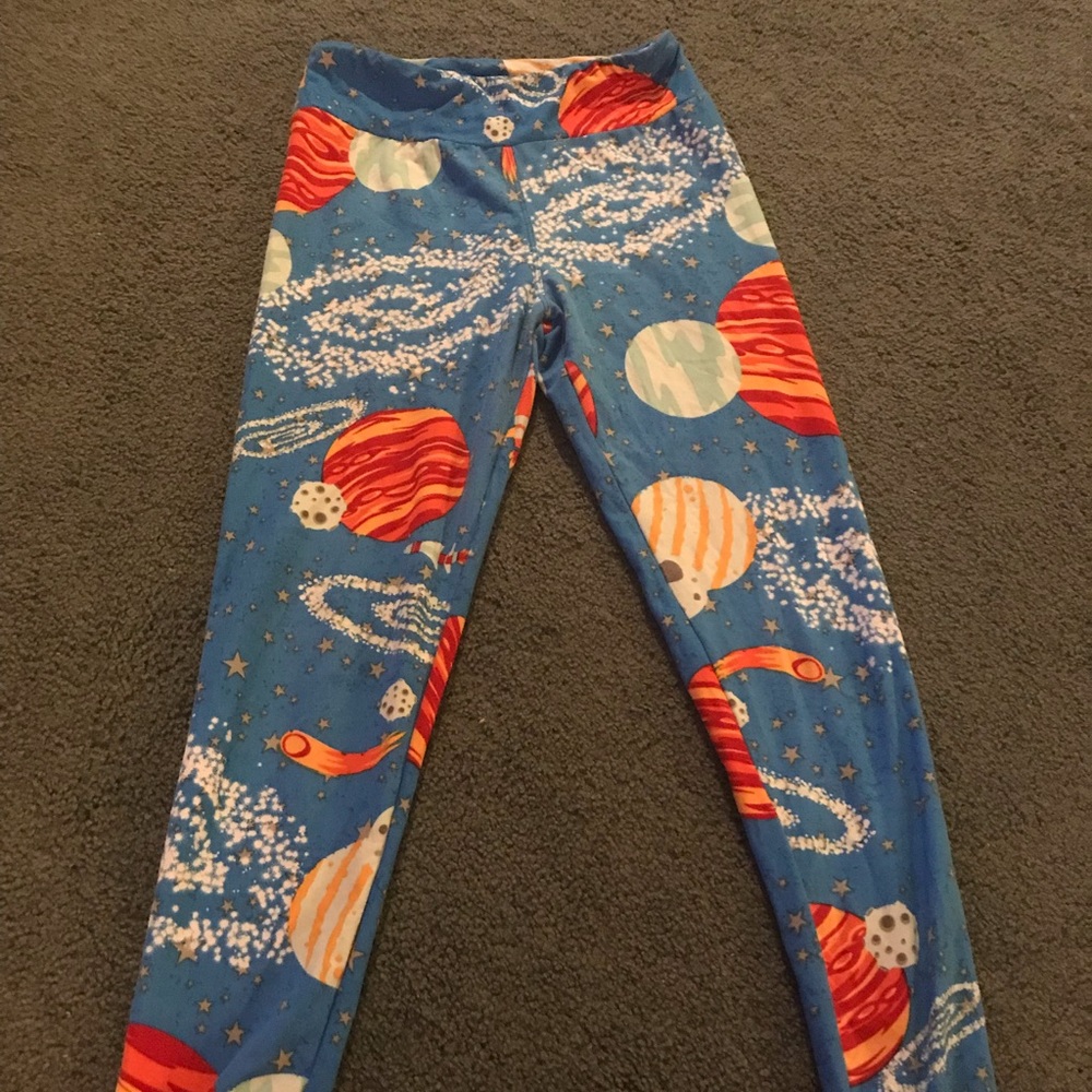 LuLaRoe Solar System Leggings. One Size